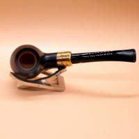 Rattrays Majesty 4 Smooth Black 9mm Filter Fishtail Pipe (RA1537)