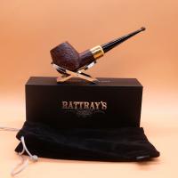 Rattrays Majesty 18 Sandblast 9mm Filter Fishtail Pipe (RA1557)