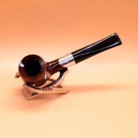 Rattrays Emblem Brown 158 Smooth Straight 9mm Filter Fishtail Pipe (RA1558)
