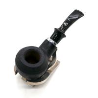 Rattrays Beltanes Fire Sandblast Black Bent Fishtail Pipe (RA1568)