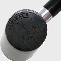 Rattrays Ahoy Grey 9mm Filter Fishtail Pipe (RA1611)