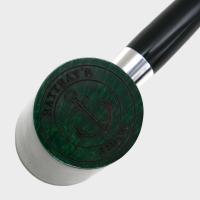 Rattrays Ahoy Green 9mm Filter Fishtail Pipe (RA1615)