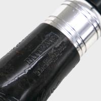 Rattrays The Bagpiper Sandblast Black 9mm Fishtail Pipe (RA1619)