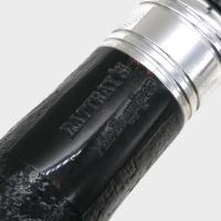 Rattrays The Bagpiper Rustic Black 9mm Fishtail Pipe (RA1623)