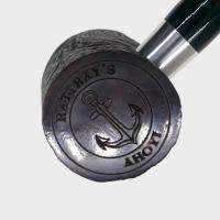 Rattrays Ahoy Sandblast 9mm Filter Fishtail Pipe (RA1627)