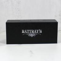 Rattrays Distillery 128 Sandblast Black 9mm Filter Fishtail Pipe (RA1356)