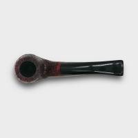 Real Briar Rustic Bent Metal Filter Fishtail Pipe (RB008)