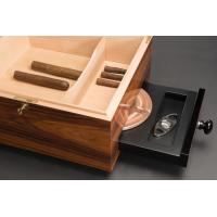 Morici Roma Tobacco Trunk with Drawer & Ashtray Cigar Humidor - 300 Cigar Capacity