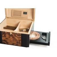 Morici Roma Tobacco Trunk with Drawer & Ashtray Cigar Humidor - 300 Cigar Capacity