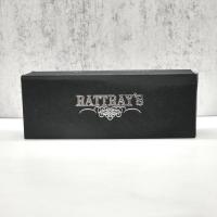 Rattrays Emblem Black 155 Smooth Bent 9mm Filter Fishtail Pipe (RA1327)