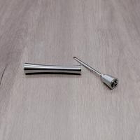 Rattrays Bone Pipe Tamper - Chrome