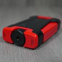 Colibri Rebel - Double Jet Flame Lighter - Red