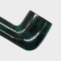 Sarome Pearwood Green Moss Straight 9mm Filter Fishtail Pipe (SAR005)