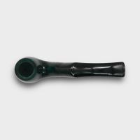 Sarome Pearwood Green Moss Bent Metal Filter Fishtail Pipe (SAR007)