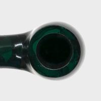 Sarome Pearwood Green Moss Bent Metal Filter Fishtail Pipe (SAR007)