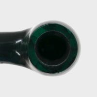 Sarome Pearwood Green Moss Bent Metal Filter Fishtail Pipe (SAR008)
