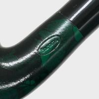 Sarome Pearwood Green Moss Bent Metal Filter Fishtail Pipe (SAR008)