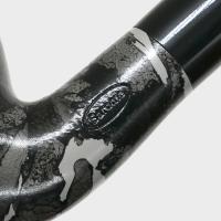 Sarome Pearwood Grey Moss Bent Metal Filter Fishtail Pipe (SAR011)