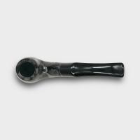 Sarome Pearwood Grey Moss Bent Metal Filter Fishtail Pipe (SAR012)