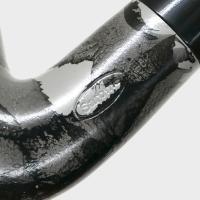 Sarome Pearwood Grey Moss Bent Metal Filter Fishtail Pipe (SAR012)