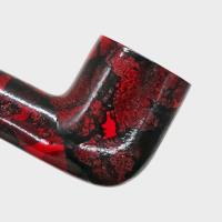 Sarome Pearwood Red Moss Straight 9mm Filter Fishtail Pipe (SAR014)