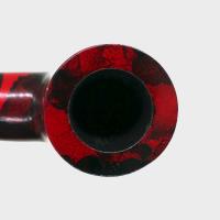 Sarome Pearwood Red Moss Straight 9mm Filter Fishtail Pipe (SAR014)