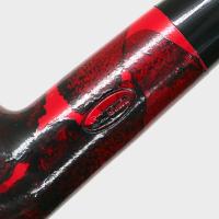 Sarome Pearwood Red Moss Straight 9mm Filter Fishtail Pipe (SAR014)
