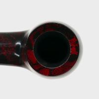 Sarome Pearwood Red Moss Bent Metal Filter Fishtail Pipe (SAR015)