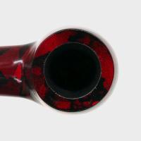 Sarome Pearwood Red Moss Bent Metal Filter Fishtail Pipe (SAR016)