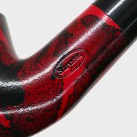 Sarome Pearwood Red Moss Bent Metal Filter Fishtail Pipe (SAR016)