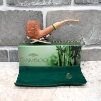 Savinelli Bamboo 607 Rusticated6mm Fishtail Pipe (SAV687)