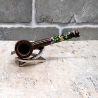 Savinelli Camouflage Smooth 111 Dark Brown 6mm Fishtail Pipe (SAV718) (End of Line)