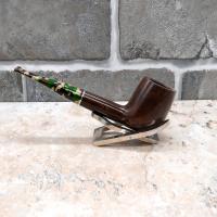 Savinelli Camouflage Smooth 111 Dark Brown 6mm Fishtail Pipe (SAV718) (End of Line)