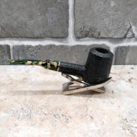 Savinelli Camouflage Rustic 310 Black 6mm Fishtail Pipe (SAV723)