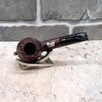 Savinelli Dante 700th Anniversary Rusticated Dark Brown 6mm Fishtail Pipe 227/700 (SAV867)