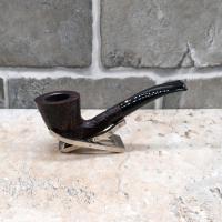 Savinelli 920 Anni Punto Oro Gold Sandblast 6mm Fishtail Pipe (SAV1021)