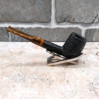 Savinelli Tigre Rustic 114 Straight 6mm Filter Fishtail Pipe (SAV556)