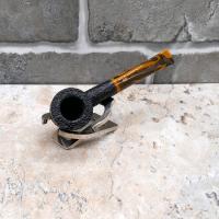 Savinelli Tigre Rustic 409 Straight Dublin 6mm Filter Fishtail Pipe (SAV558) (End of Line)