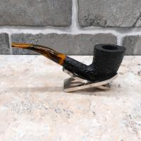 Savinelli Tigre Rustic 920 Bent Dublin 6mm Filter Fishtail Pipe (SAV559)