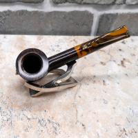 Savinelli Tigre Smooth 409 Straight Dublin 6mm Filter Fishtail Pipe (SAV618) (End of Line)