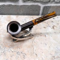 Savinelli Tigre Smooth 409 Straight Dublin 6mm Filter Fishtail Pipe (SAV618)