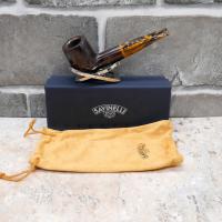 Savinelli Tigre Smooth 101 Straight 6mm Filter Fishtail Pipe (SAV625)