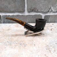 Savinelli Tigre Smooth 920 Bent 6mm Filter Fishtail Pipe (SAV627)