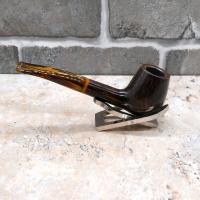 Savinelli Tigre Smooth 145 Half Bent Brandy 6mm Filter Fishtail Pipe (SAV634)