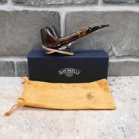 Savinelli Tigre Smooth 145 Half Bent Brandy 6mm Filter Fishtail Pipe (SAV634)