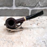 Savinelli Oscar Rusticated Brown 315 Bent 6mm Fishtail Pipe (SAV636)