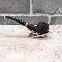 Savinelli Oscar Rusticated Brown 315 Bent 6mm Fishtail Pipe (SAV636)