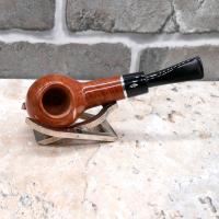 Savinelli Otello 321 Smooth Semi Bent Prince 6mm Fishtail Pipe (SAV651)