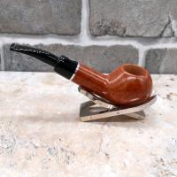 Savinelli Otello 321 Smooth Semi Bent Prince 6mm Fishtail Pipe (SAV651)