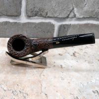 Savinelli Free Rusticated Black 6mm Filter Fishtail Pipe (SAV654)